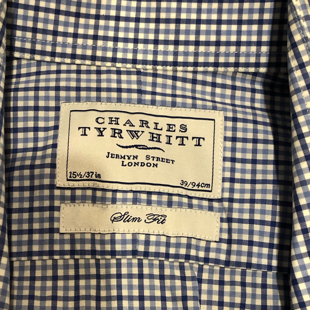 Mens dress shirt Charles Tyrwhitt